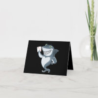 Shark Poker Player - Funny Shark Gifts