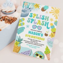 Shark Pool Party Zomer Zwembad Verjaardagsfeest