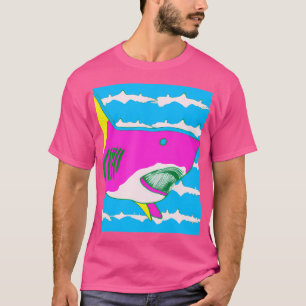 Shark Pop Art Great White Shark Scuba Diving T-shirt