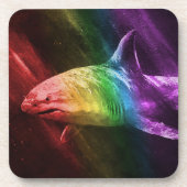 Shark Pride Bier Onderzetter (Voorkant)