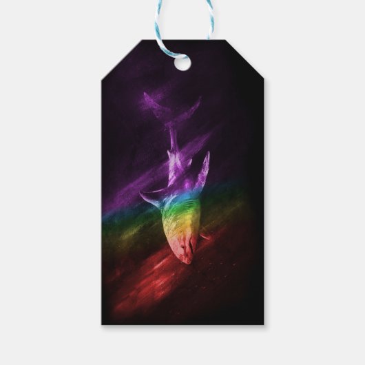 Shark Pride Cadeaulabel (Voorkant)