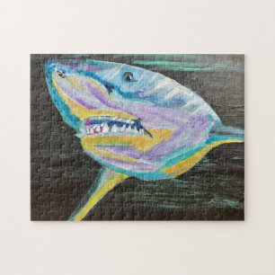 Shark Puzzle Legpuzzel
