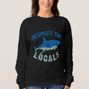 Shark Rights Advoceert Zee Locals Shark Vist Trui