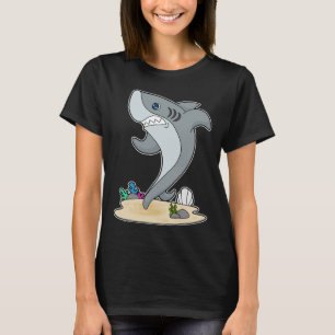 Shark Runner die Sport uitvoert T-shirt