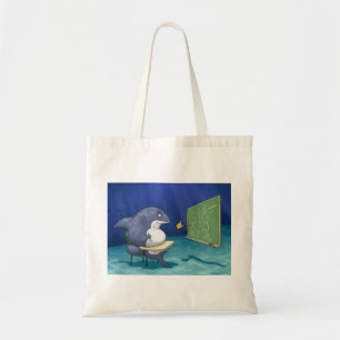 Shark School Bag Tote Bag