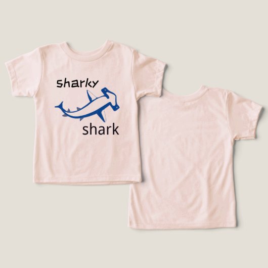 Shark Shark Blue Boys (Design Recto & Verso)