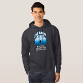 Shark Side | Funny Quote for Shark Lovers Hoodie (Voorkant volledig)