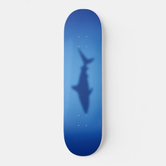 Shark silhouet skateboard (Voorkant)