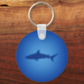 Shark silhouet sleutelhanger (Voorkant)