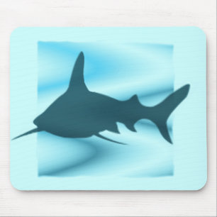 Shark Silhouette Mousepad Muismat