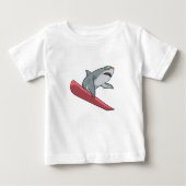 Shark Snowboarder Snowboard (Voorkant)