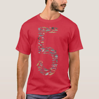 Shark Species Biology Different Types Of Sharks 5t T-shirt