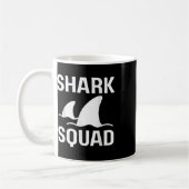 Shark Squad Matching Group Shark Fin Lover Week Aw Koffiemok (Links)
