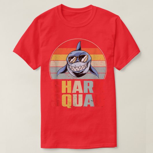 Shark Squad T-shirt (Design voorkant)