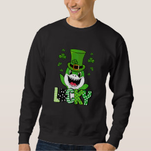Shark St Patrick's Day Funny Lucky Shark Trui