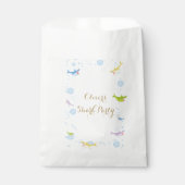 Shark Summer Party Splish Splash Birthday Bash Bedankzakje (Voorkant)