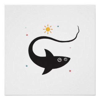 Shark Summer Poster Perfect Poster