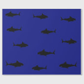 Shark Swarm Cadeaupapier (Vlak)