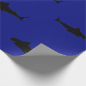 Shark Swarm Cadeaupapier (Hoek)