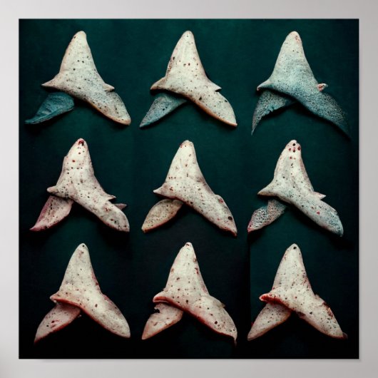 Shark Teeth: Poster (Voorkant)