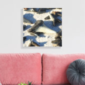 Shark Tooth Canvas Afdruk (Insitu (Woonkamer))
