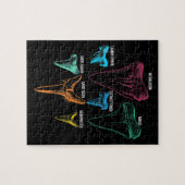 Shark Tooth Hunting - Crazy Shark Gifts Legpuzzel (Horizontaal)