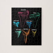 Shark Tooth Hunting - Crazy Shark Gifts Legpuzzel (Verticaal)