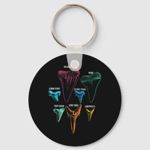 Shark Tooth Hunting - Crazy Shark Gifts Sleutelhanger