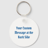 Shark Tribal Icon 1 Sleutelhanger (Achterkant)