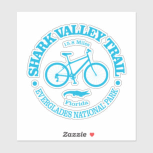 Shark Valley Trail (wielrennen) Sticker