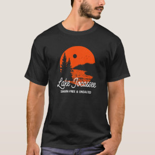Shark-vrij meer jocassee en ongezouten Vacatie Say T-shirt