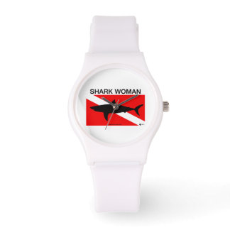 Shark Vrouw horloge