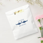 Shark Wedding Bedankzakje (Gezegeld)