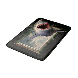 shark week beet nautical marine badkamer mat