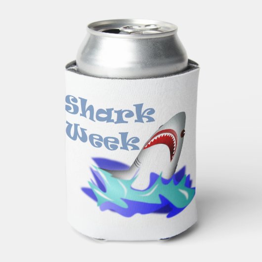Shark Week Blikjeskoeler (Blikje Voorkant)