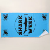 Shark Week Strandlaken (Voorkant)