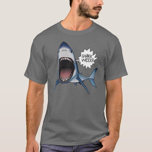 SHARK WEEK T-SHIRT (Voorkant)