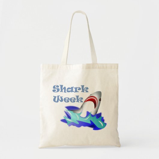 Shark Week Tote Bag (Voorkant)