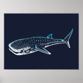 Shark Whale Print | Afdrukken van haaienwalvis (Voorkant)