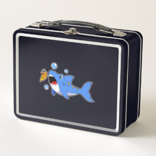 Shark with Pizza as Bait