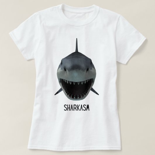 sharkasm t-shirt (Design voorkant)