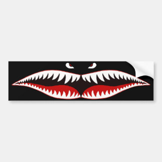 Sharkmouth Bumpersticker