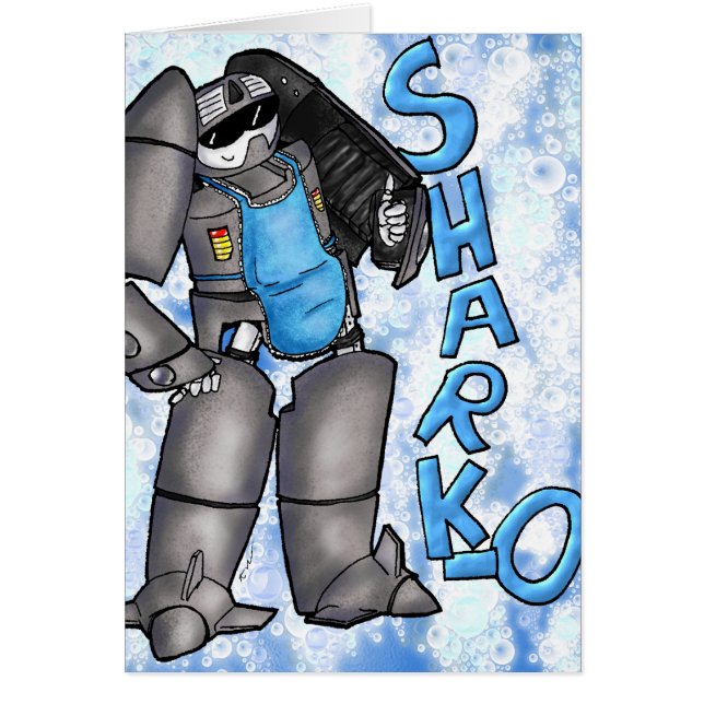 Sharko doet afwas! (Voorkant)