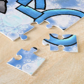 Sharko doet afwas legpuzzel (Zijkant)