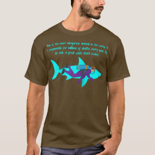 Sharkpedo Haifischstaarten Shark Vacmop Haaienpop  T-shirt