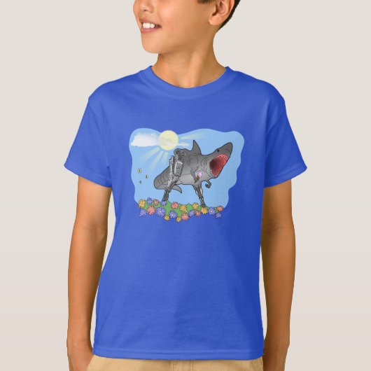 SharkRex kinder T-shirt (Voorkant)