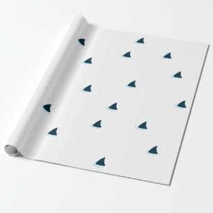 Sharks-aandacht! verpakkingspapier cadeaupapier