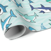 Sharks Cadeaupapier (Rol Hoek)