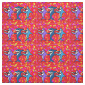 SHARKS DANCING STOF (Swatch)