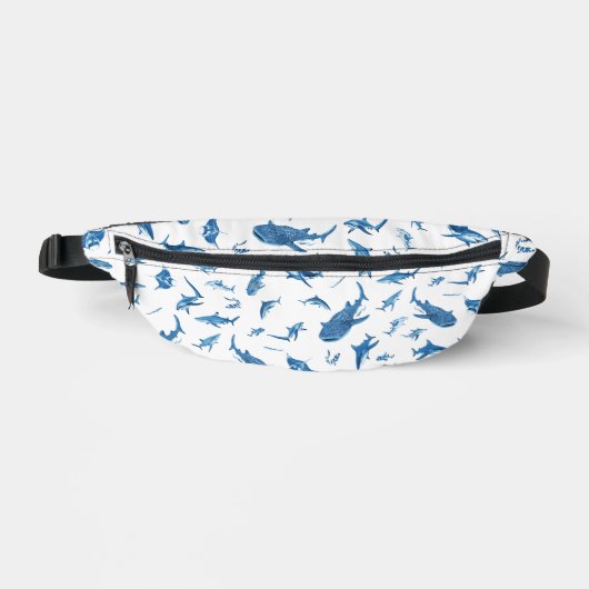 Sharks & Manta Rays|Ocean Art Design (Recto)